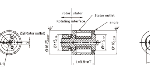 the 16mm diameter, 17-channel electrical capsule slip ring offers reliable power transmission.
