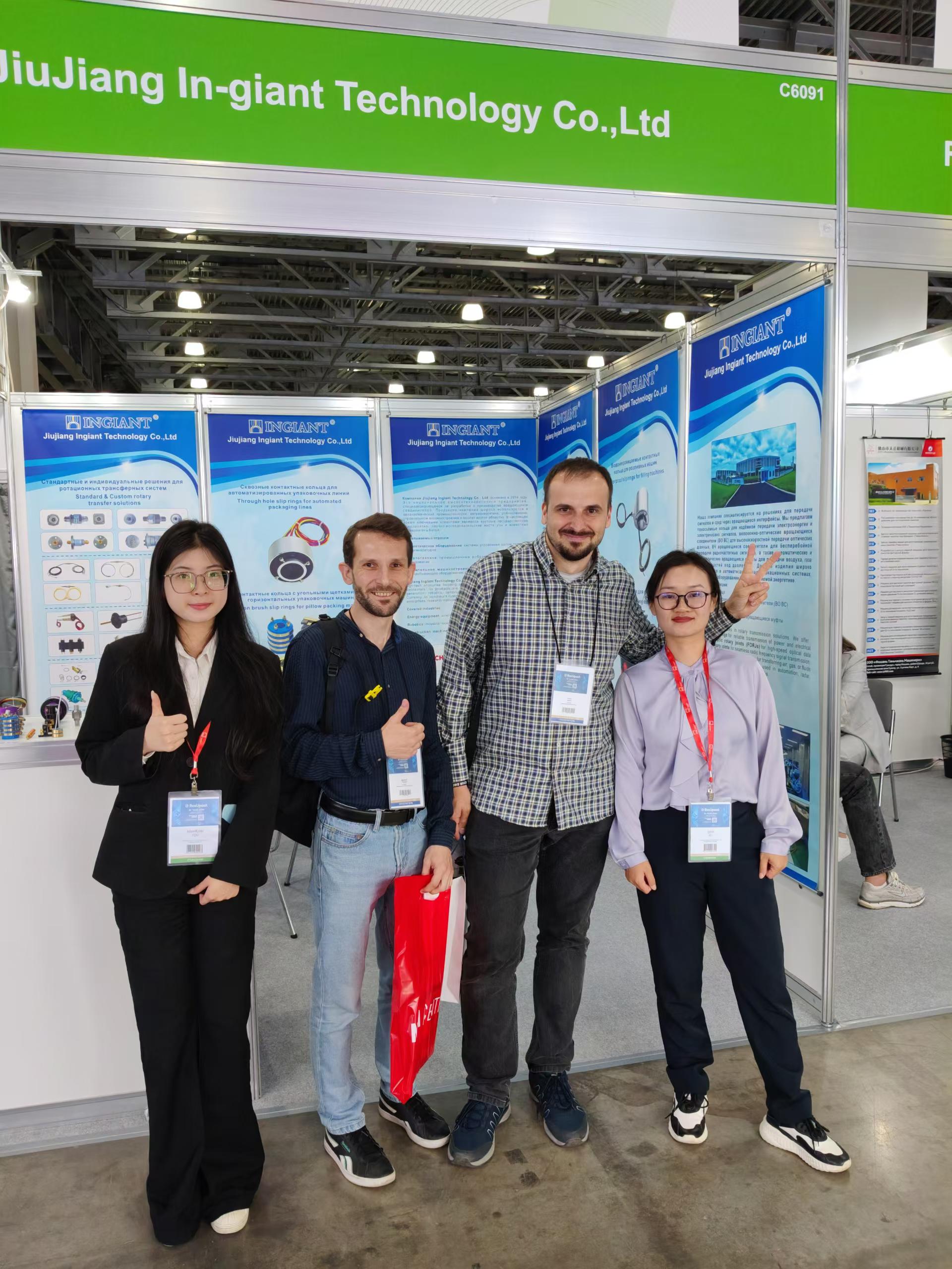 Deepening Global Rotary Connection Market Layout | Jiujiang Ingiant Technology Concludes 2026 Moscow International Packaging & Printing Exhibition, Upcoming Attendance at Top South African Mining Equipment Expo